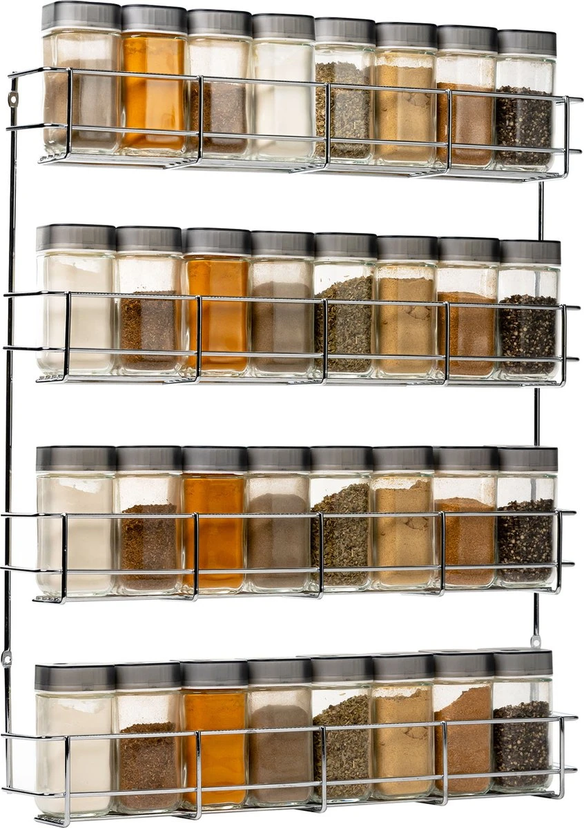 Merkloos Coninx Kruidenrek KR3000 - Ophangbaar - 32 Kruidenpotjes - 4 Laags 7 Merkloos Coninx Kruidenrek KR3000 - Ophangbaar - 32 Kruidenpotjes - 4 Laags - Afbeelding 5