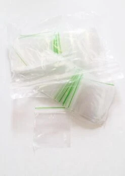 Merkloos Gripzakjes 40x40 Mm Transparant Per 100 Stuks Verpakt -Huishoudelijke Artikelen Winkel 855x1200