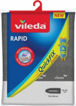 Vileda Rapid Strijkplankhoes - Universeel - Grijs -Huishoudelijke Artikelen Winkel 861x1200 2