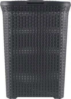 Curver Style Wasmand Met Deksel - 60L - Antraciet 22 Curver Style Wasmand Met Deksel - 60L - Antraciet -Huishoudelijke Artikelen Winkel 865x1200