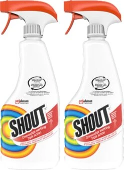 Mr Muscle Shout Vlekkenoplosser Triple Action - Spray - 2 X 500 Ml -Huishoudelijke Artikelen Winkel 874x1200