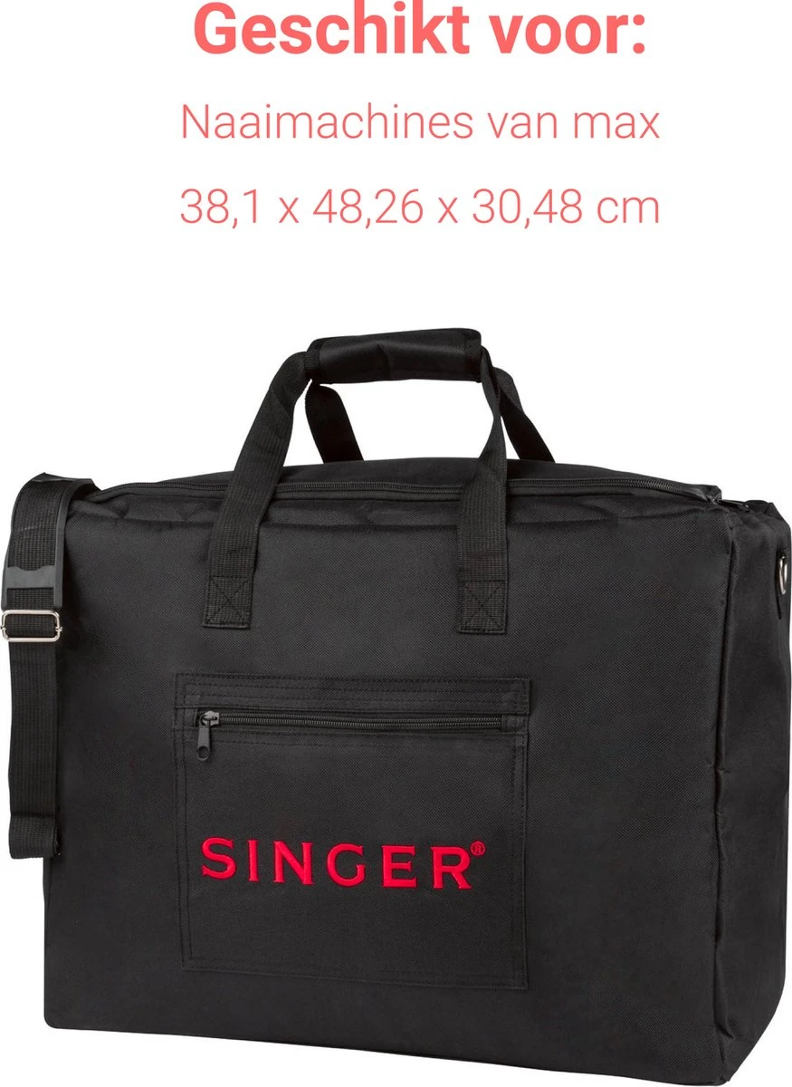 Jespro - Naaimachine Tas - Singer - Max. 15 KG - Naaimachine - Naaimachinetas - Naaimachine Singer - Opbergtas - Naaimachine Opbergtas 4 Jespro - Naaimachine Tas - Singer - Max. 15 KG - Naaimachine - Naaimachinetas - Naaimachine Singer - Opbergtas - Naaimachine Opbergtas - Afbeelding 2