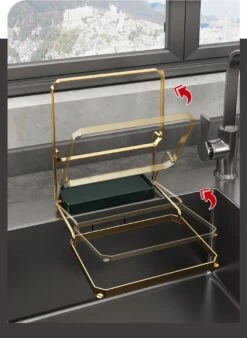 Merkloos Gootsteen Organizer - Gootsteen Afval Netje - Gootsteenontstopper -Gootsteen Zeef Netto- Sink Filter Rack Anti-Blokkeren Wegwerp-Fijne Mesh Filter Aanrecht Zeef Mesh Tas Voor Keuken- Spoelbak - Incl. 50 Netjes -Huishoudelijke Artikelen Winkel 876x1200 1