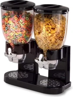 MikaMax Cornflakes Dispenser - Voorraadbus - Cornflakes Voorraadpot - Ontbijt Granendispenser - Zwart - 2 X 500 Gram 10 MikaMax Cornflakes Dispenser - Voorraadbus - Cornflakes Voorraadpot - Ontbijt Granendispenser - Zwart - 2 X 500 Gram -Huishoudelijke Artikelen Winkel 899x1200 14