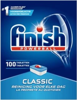 Finish Classic Regular Vaatwastabletten - 100 Stuks -Huishoudelijke Artikelen Winkel 917x1200