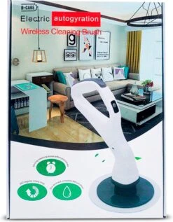 B-care Elektrische Schoonmaakborstel - 4 Opzetstukken - Wasborstel - Poetsmachine - Schrobborstel - Handborstel - Werkborstel - Schrobber - Boorborstel - Schoonmaakmiddelen - Reinigingsborstel -Huishoudelijke Artikelen Winkel 934x1200 3