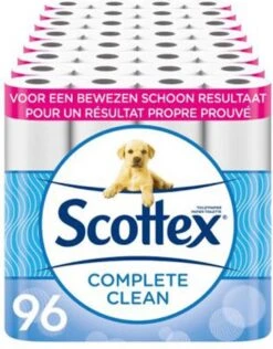 Scottex Toiletpapier - Classic Clean Wc Papier - 96 Rollen