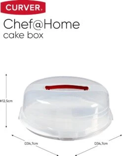 Curver Chef@home Taartdoos Laag - Sneeuwwit 9 Curver Chef@home Taartdoos Laag - Sneeuwwit -Huishoudelijke Artikelen Winkel 943x1200