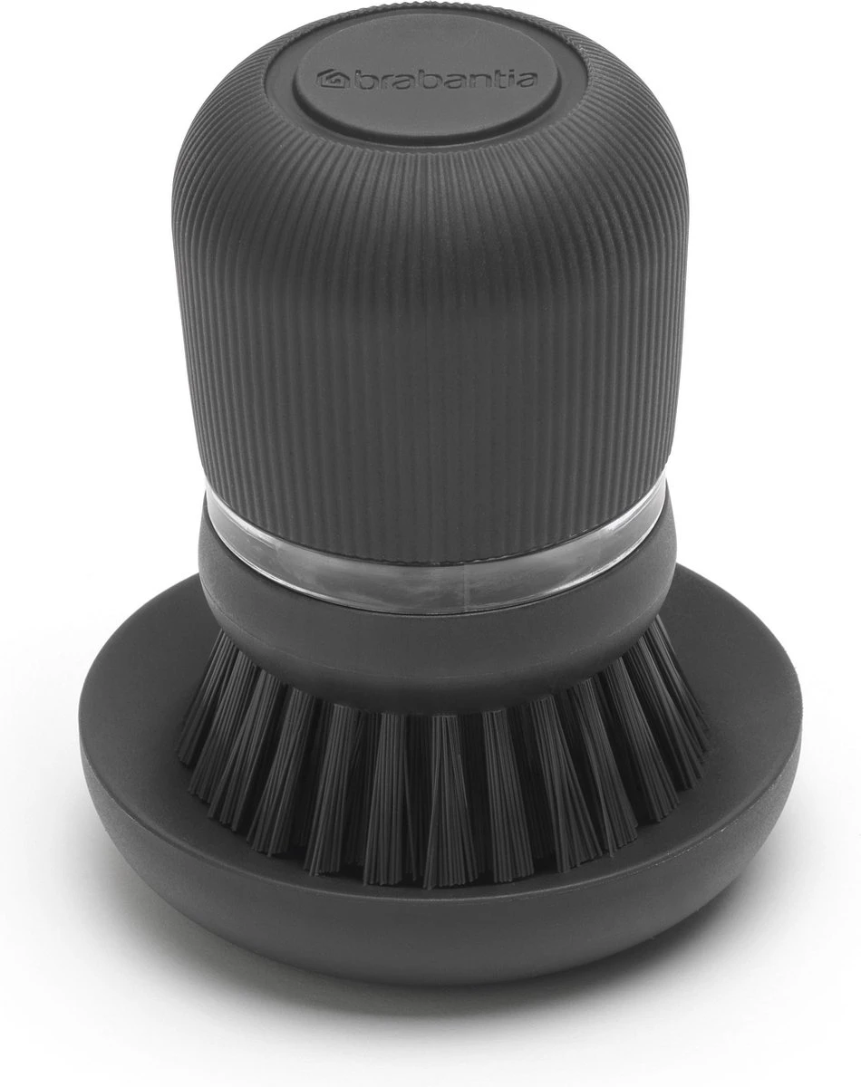 Brabantia Sink Side Afwasborstel - Met Zeepdispenser- Dark Grey 12 Brabantia Sink Side Afwasborstel - Met Zeepdispenser- Dark Grey - Afbeelding 10