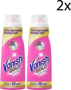 Vanish Oxi Action Gold Powergel Vlekverwijderaar - 200ml X2