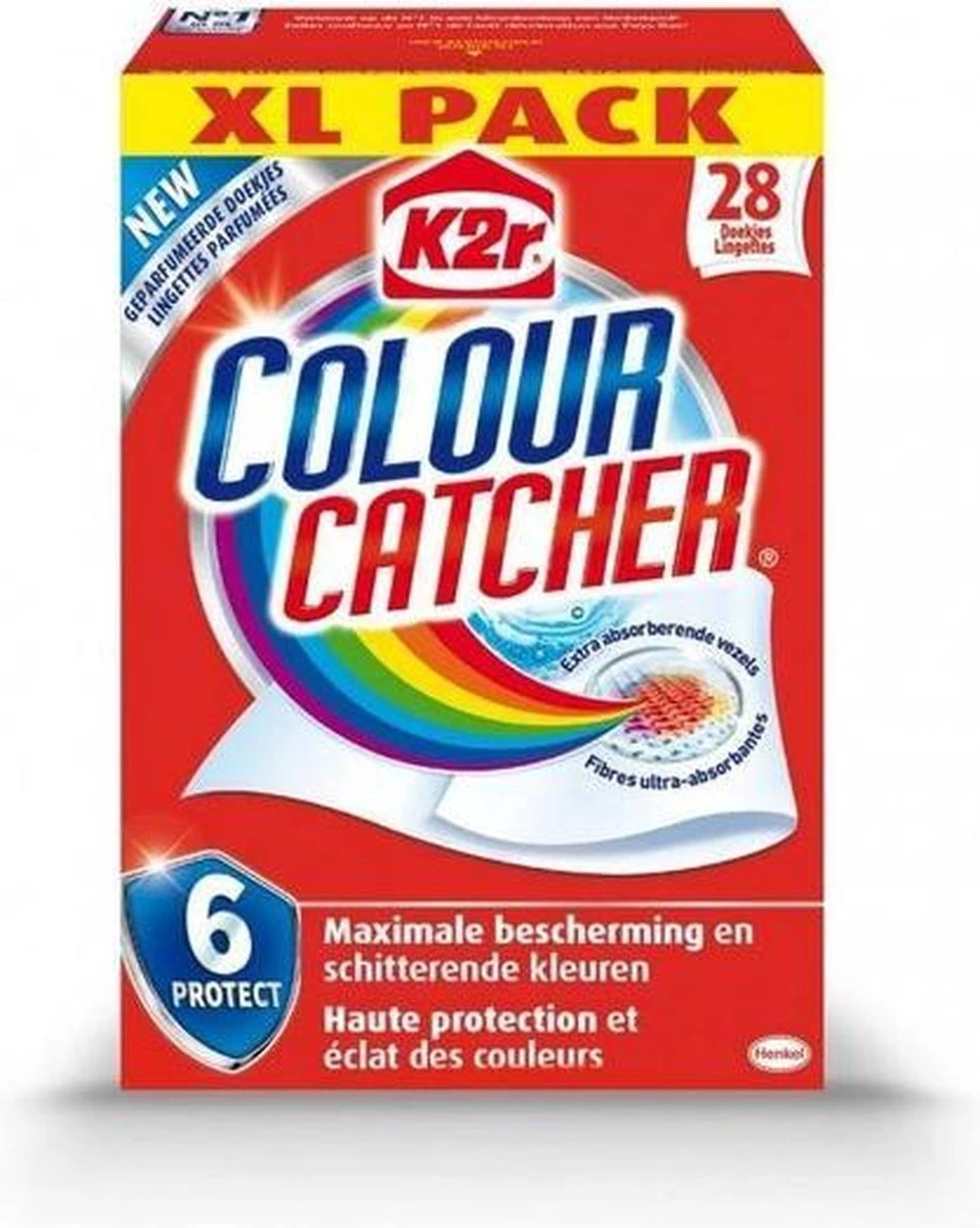 K2r Colour Catcher - Anti Kleurdoorloopdoekjes - Kleurbeschermer - 28 Stuks 5 K2r Colour Catcher - Anti Kleurdoorloopdoekjes - Kleurbeschermer - 28 Stuks - Afbeelding 3