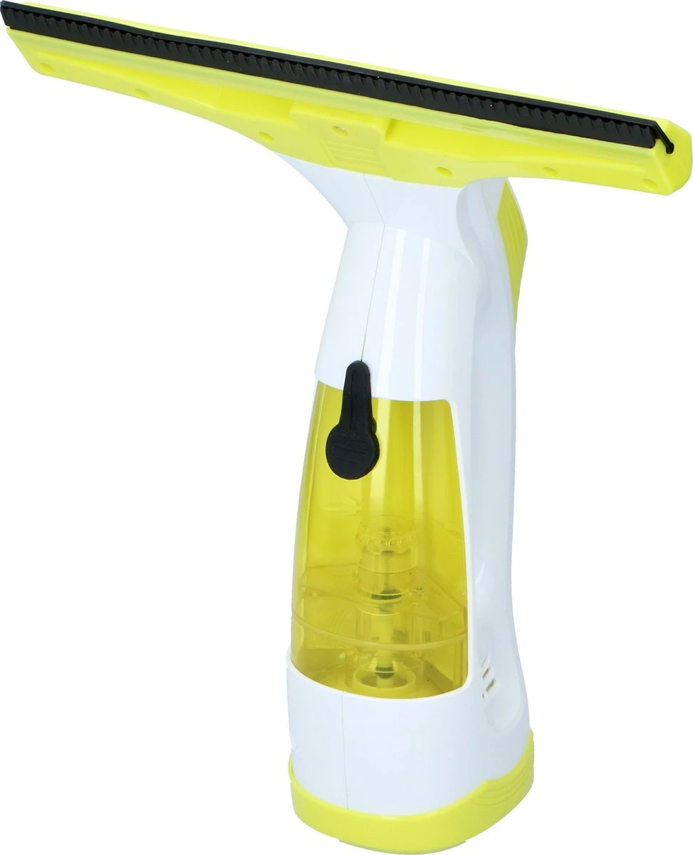 Alpina Elektrische Ramenwasser - Ruitenreiniger 635GR - Oplaadbare Raamtrekker - 3,7V Lithiumbatterij - Batterijduur 30 Minuten - 70ML Waterreservoir - Wit/Geel 4 Alpina Elektrische Ramenwasser - Ruitenreiniger 635GR - Oplaadbare Raamtrekker - 3,7V Lithiumbatterij - Batterijduur 30 Minuten - 70ML Waterreservoir - Wit/Geel - Afbeelding 2