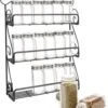 KitchenBrothers Kruidenrek - Staand En Ophangbaar - Voor 21 Potjes - 3 Laags - Metaal -Huishoudelijke Artikelen Winkel 977x1200