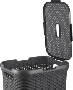 Curver Style Wasmand Met Deksel - 60L - Antraciet 25 Curver Style Wasmand Met Deksel - 60L - Antraciet -Huishoudelijke Artikelen Winkel 983x1200 3