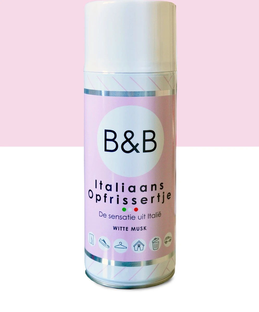 B&B Italiaans Opfrissertje Witte Musk 400ML 3 B&B Italiaans Opfrissertje Witte Musk 400ML