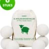 Drogerballen - Droogballen Voor Wasdrogers - Wasdrogerballen, Wasbollen & Wasballen - 100% Diervriendelijk, Duurzaam & Herbruikbaar - Duurzaam Cadeau - Energie Besparen - RWS Wol & Zero Waste - 6 Stuks Van Zivanto 1 Drogerballen - Droogballen Voor Wasdrogers - Wasdrogerballen, Wasbollen & Wasballen - 100% Diervriendelijk, Duurzaam & Herbruikbaar - Duurzaam Cadeau - Energie Besparen - RWS Wol & Zero Waste - 6 Stuks Van Zivanto -Huishoudelijke Artikelen Winkel 998x1200